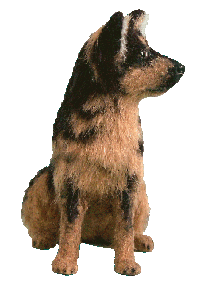 Alsatian for the dolls house