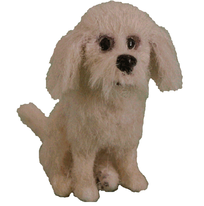 Cockapoo for the dolls house