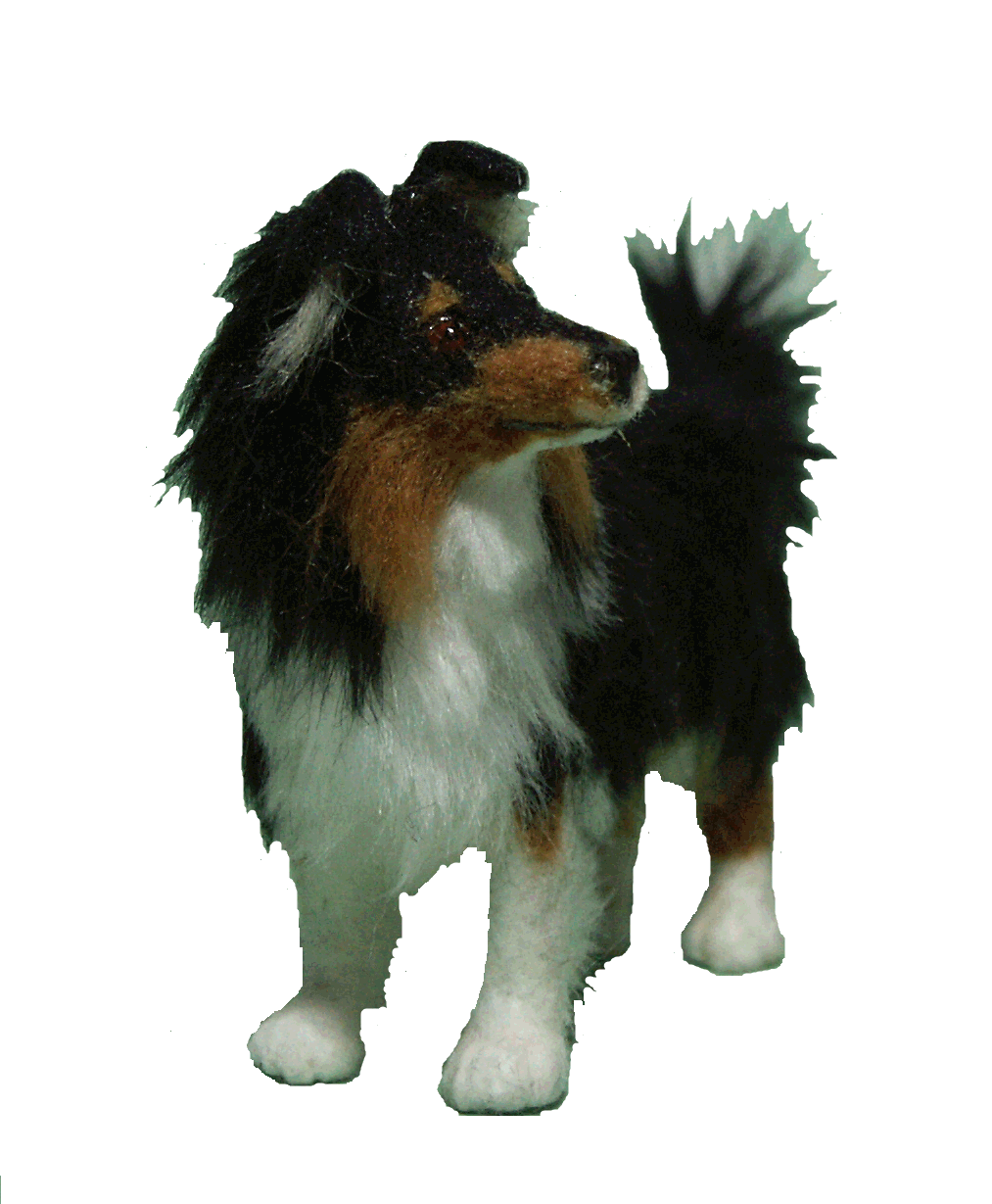 Lassie collie for the dolls house