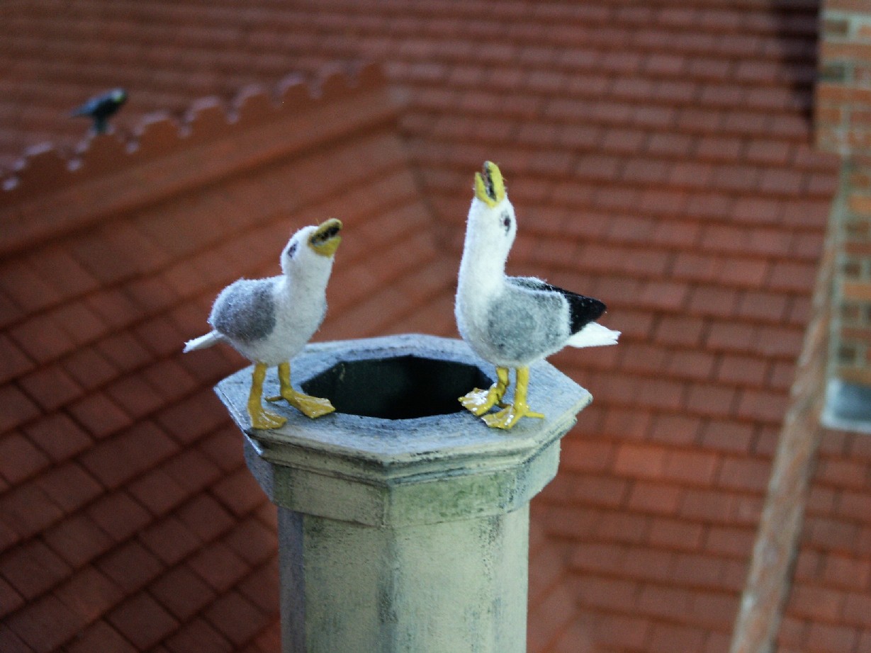 Dolls house birds