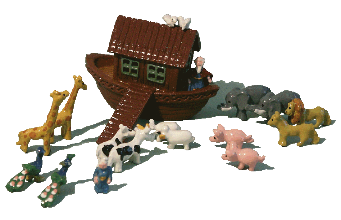 Noah's Ark for the dolls house