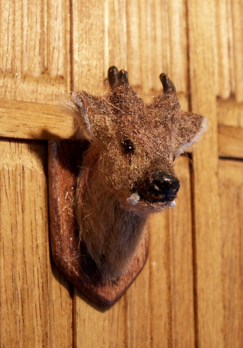Deer head for the dolls house